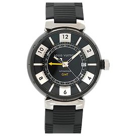 Relógio Masculino Louis Vuitton Tambour Black GMT