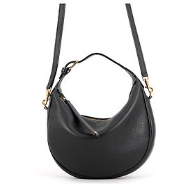 Céline Borsa a mano Celine Teen Lulu in pelle nera