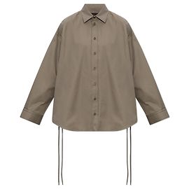 Camisa Balenciaga Oversized de Algodão Verde