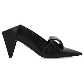 Loewe Mules de salto em couro "Origami"