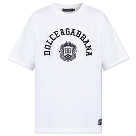 Dolce & Gabbana T-shirt con logo ricamato