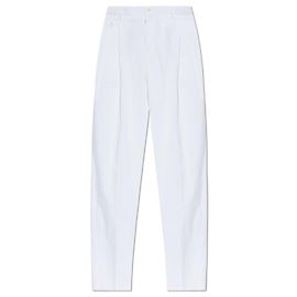 Dolce & Gabbana Pantaloni plissettati in cotone