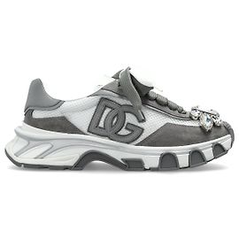 Dolce & Gabbana Scarpe sportive con applicazioni scintillanti