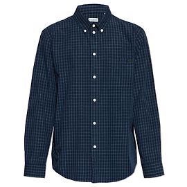 Camicia Burberry Roland in cotone blu