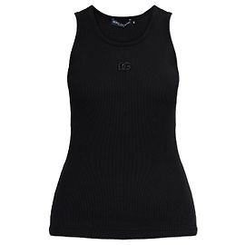 Dolce & Gabbana Top a spalline sottili coste