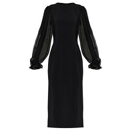 Dolce & Gabbana Vestido com mangas bufantes