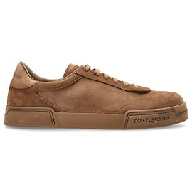 Sneaker in camoscio marrone Dolce & Gabbana