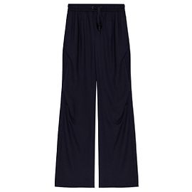 Calças largas de lã azul marinho Dolce & Gabbana