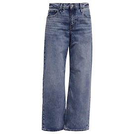 Banana Republic 90s Relaxed-Fit Jeans aus blauer Baumwolle