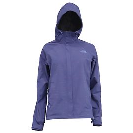 Chaqueta con capucha y cremallera The North Face en nailon azul marino