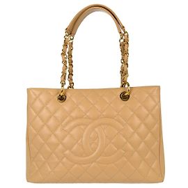 Chanel Grand Shopping Quilted Caviar XL