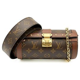 Louis Vuitton Papillon Trunk Monogram Leather Shoulder Bag