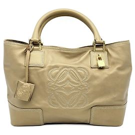 Borsa Tote Loewe in pelle dorata