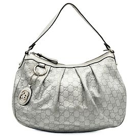 Borsa a tracolla Gucci Guccissima Sukey