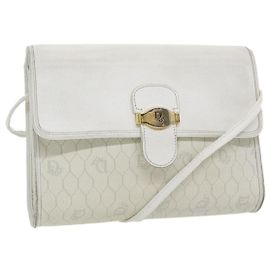 Christian Dior Vintage Honeycomb Canvas