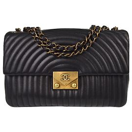 Chanel Vintage Pagoda Flap Quilted Lambskin Small