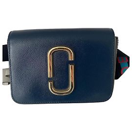 Marc Jacobs The Snapshot - Borsa a tracolla in pelle blu navy