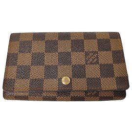 Louis Vuitton Porte Monnaie Tresor Damier