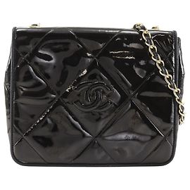 Chanel Matelassé Vintage Schultertasche mit Kette