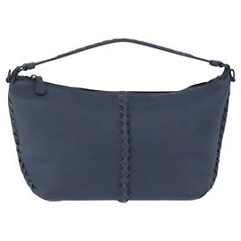 Bottega Veneta Zip Hobo Cervo con dettaglio Intrecciato Small