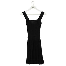 Vestido Alaïa preto em viscose