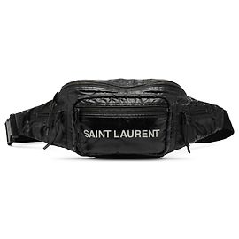 Autre Marque Black Saint Laurent Nylon Nuxx Belt Bag