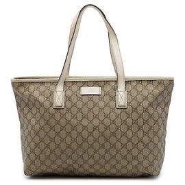Tote Gucci Medium GG Supreme Beige