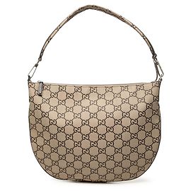 Borsa a tracolla Gucci GG Canvas Beige