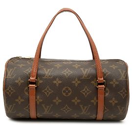 Borsa a mano Louis Vuitton Monogram Papillon 26 Marrone