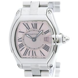 Cartier Roadster SM Steel Quartz Damenuhr W62017V3