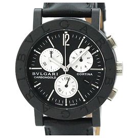 Bulgari Bvlgari Bvlgari Carbon Gold Chronograph Armbanduhr