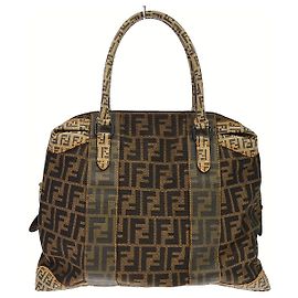 Fendi B Mix Zucca Mixed Media Large