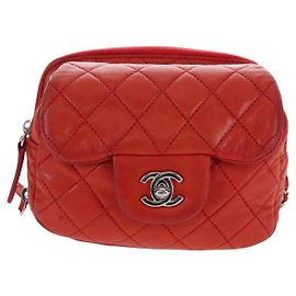 Chanel Wallet on Chain Flap Quilted Calfskin Mini
