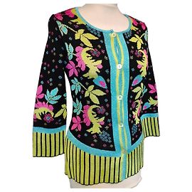 Christian Lacroix Chaleco Jersey Chaqueta de Punto Lumineux T S/M