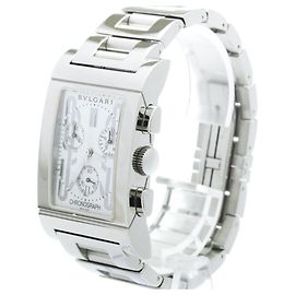 Bulgari Bvlgari Bvlgari Rettangolo Chronograph Quartz Stainless Steel 49