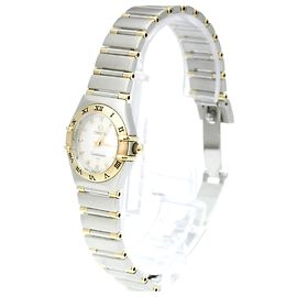 Omega Constellation Quartz Stainless Steel and Yellow Gold 22