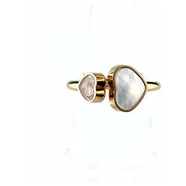 Anello Chopard My Happy Heart in oro rosa con diamante