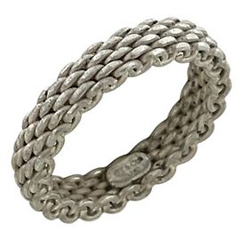 Autre Marque Anillo banda Tiffany & Co. Somerset en plata de ley
