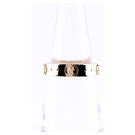 Anello Gucci Icon Band in oro rosa