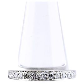 Autre Marque Anillo Half Eternity Tiffany & Co. en platino