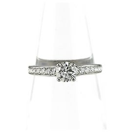 Van Cleef & Arpels Romance Solitärring aus Platin