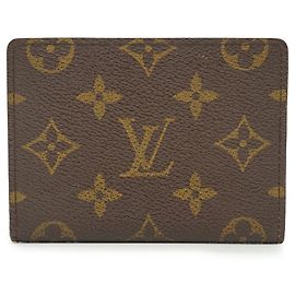 Louis Vuitton Vintage Monogram Enveloppe Carte de Visite Card Case