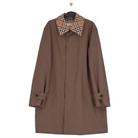 Burberry Cappotto in cotone marrone
