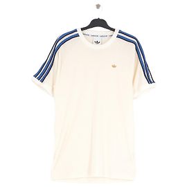 Adidas T-Shirt aus weißer Baumwolle