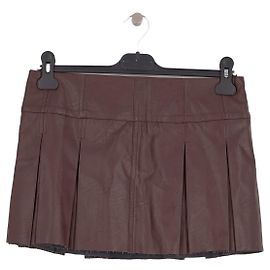 Autre Marque Minifalda plisada marrón LUNATIC XS