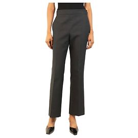 Gucci Pantalones de pierna recta color carbón - size UK 8