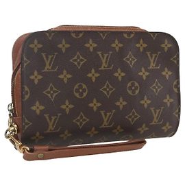 LOUIS VUITTON Monogram Orsay Clutch Bag M51790 LV