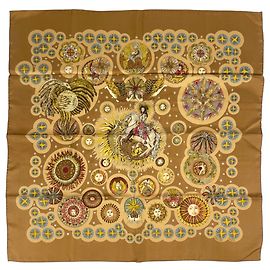 Hermès Foulard Hermes Carre 90 Le Roy Soleil