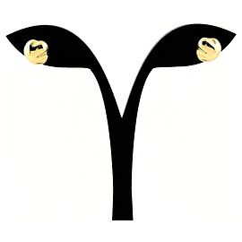 Autre Marque Pendientes Tiffany & Co. Nugget YG Yellow Gold Elsa Peretti