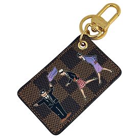 Louis Vuitton Portefeuille Illustré Keychain Bag Charm